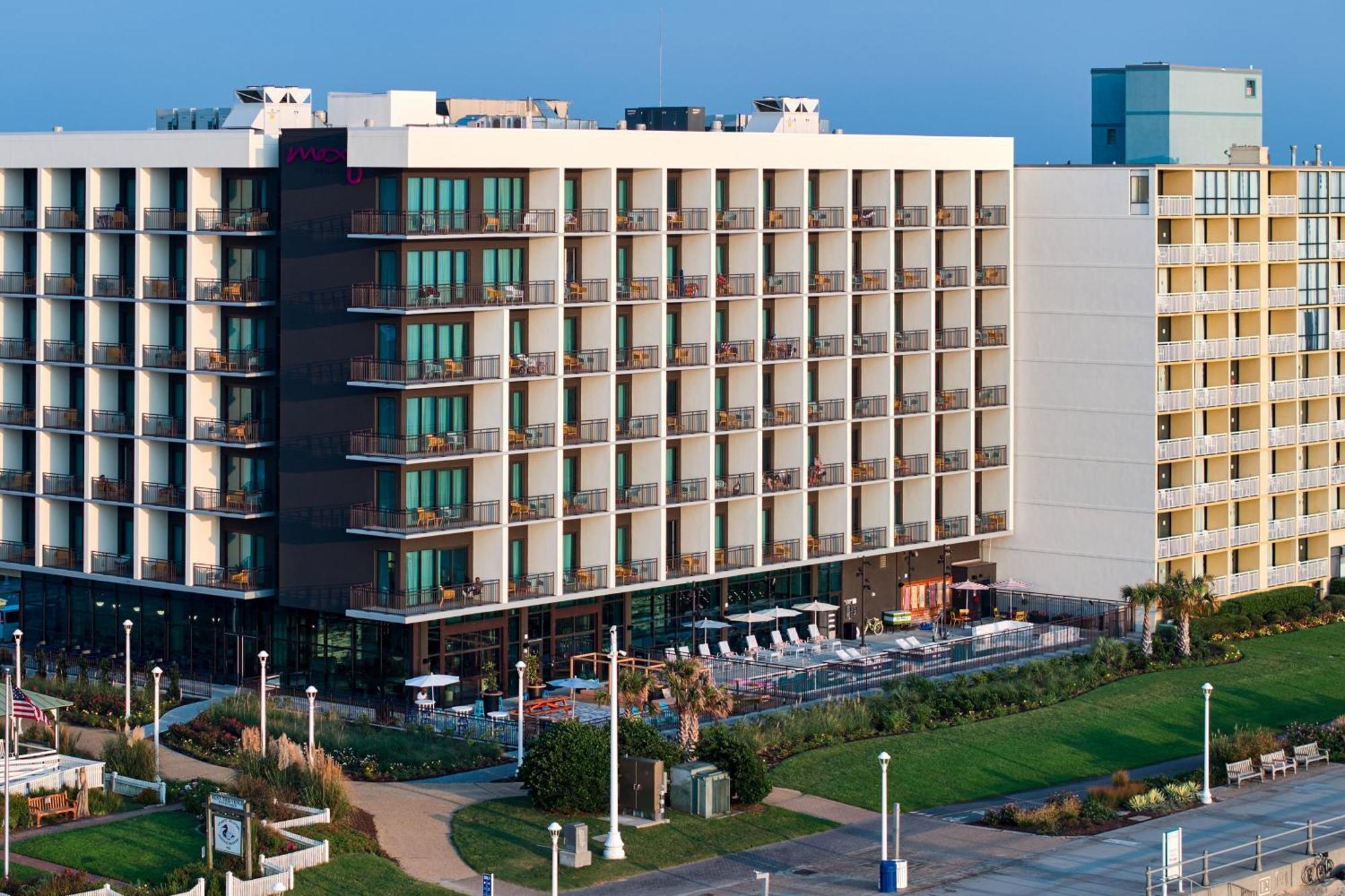 Moxy Virginia Beach Oceanfront Buitenkant foto