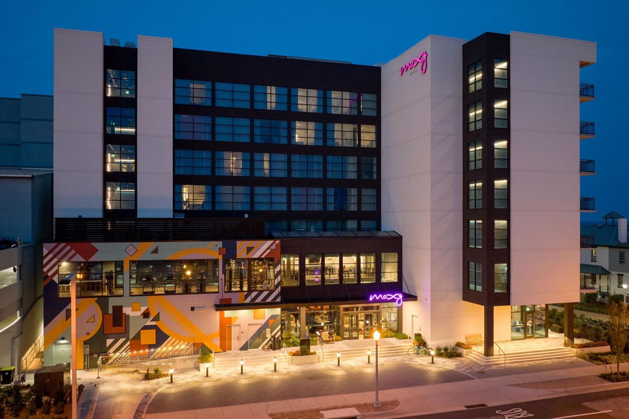 Moxy Virginia Beach Oceanfront Buitenkant foto