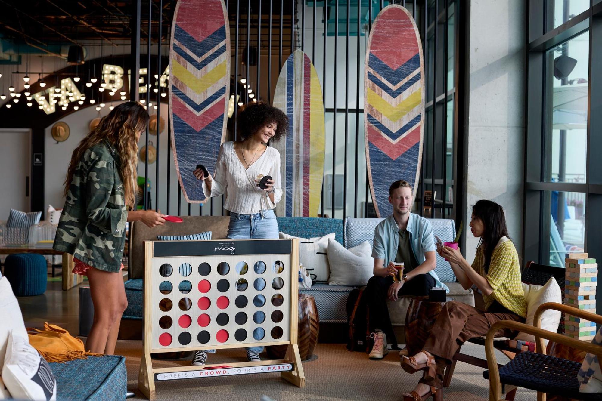 Moxy Virginia Beach Oceanfront Buitenkant foto